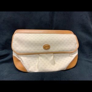 Large Vintage Gucci clutch.